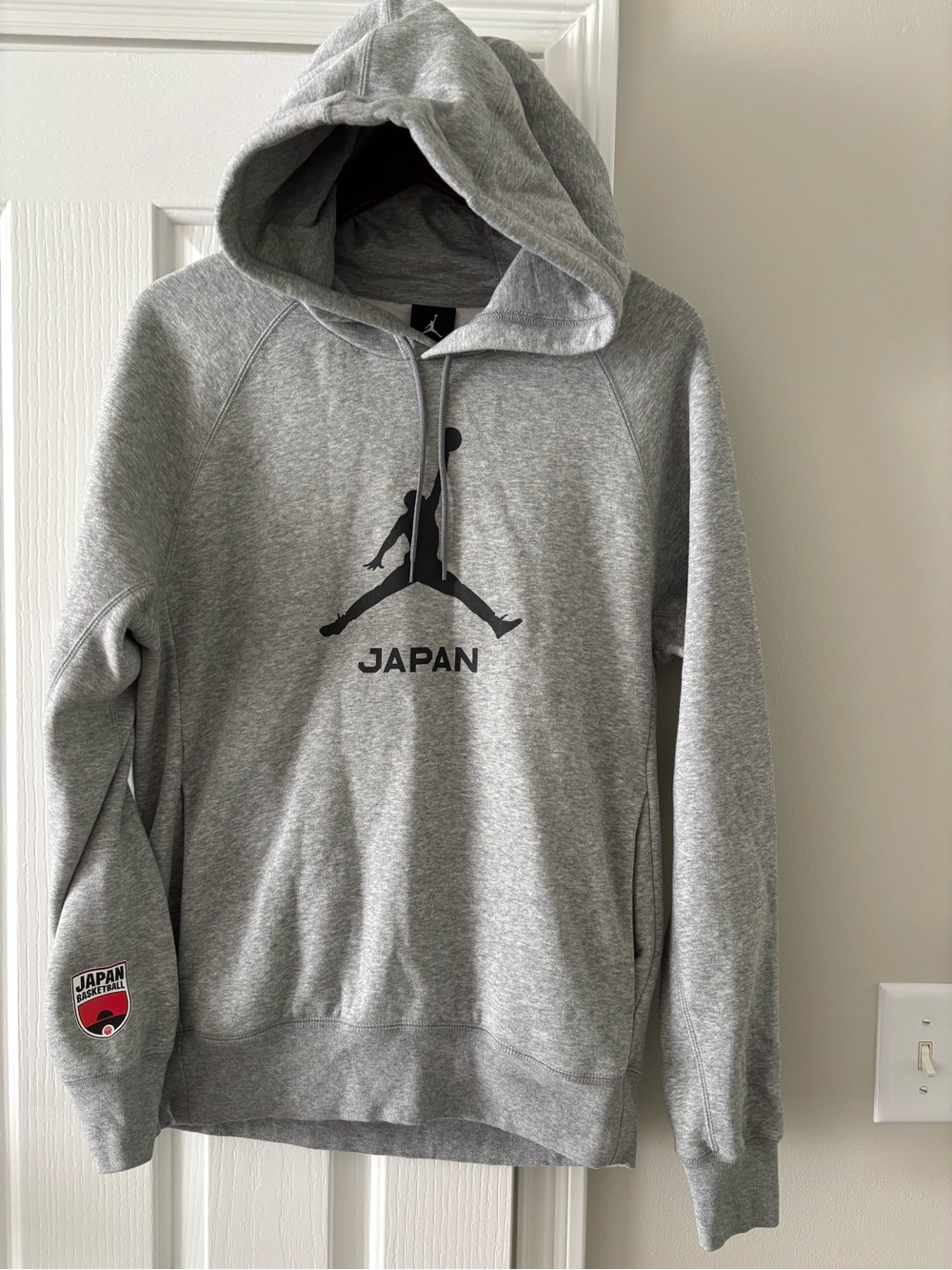 Jordan Japan basketball Gray Hoodie M